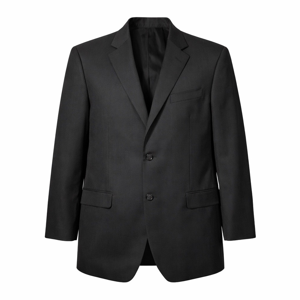Hugo Boss Blazer Mens 42 Gray 3 Button‎ Center Vent Wool Jacket Suit Coat
